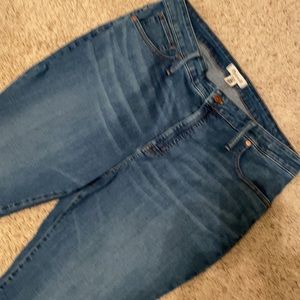 Madewell Curvy High-Rise Skinny Crop Women's Jeans in Dalstrom Wash